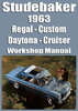 Thumbnail STUDEBAKER Regal, Custom, Daytona, Cruiser 1963 Shop Manual
