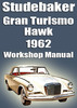 Thumbnail STUDEBAKER Gran Turismo Hawk 1962 Shop Manual