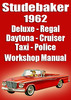 Thumbnail  Studebaker Lark, Regal, Daytona, Cruiser 1962 Shop Manual