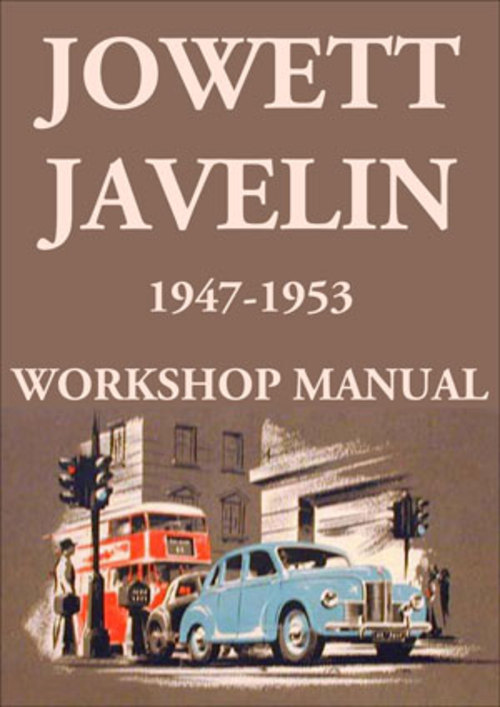 Product picture JOWETT Javelin 1947-1953 Workshop Manual