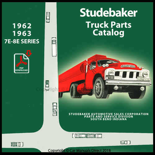 Product picture STUDEBAKER 7E & 8E Series 1962-1963 Spare Parts Catalog